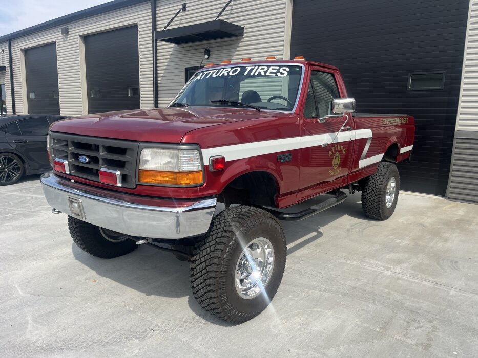 Ford F350 on 35x12.50R17LT TRAIL BLADE X/T