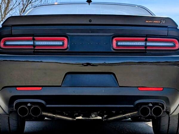 Dodge Challenger W/B Scat Pack Orange Edition on 315/35R20 AZ850DR - image 2