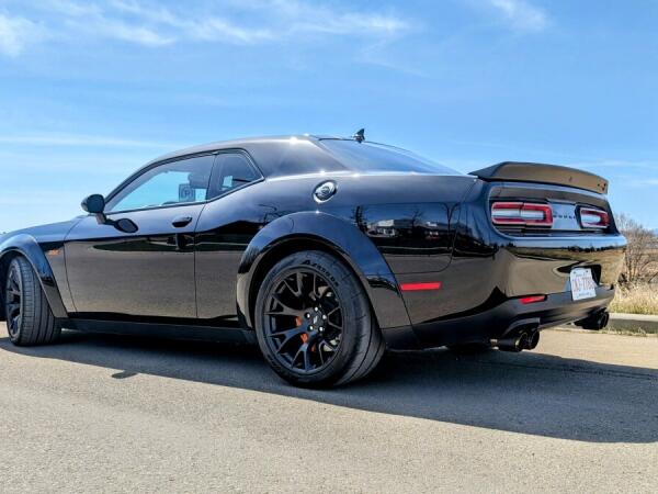 Dodge Challenger W/B Scat Pack Orange Edition on 315/35R20 AZ850DR - image 3