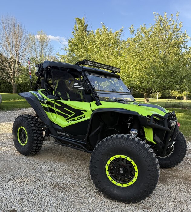 Honda Talon on 35x10.00R15 TRAIL BLADE BOSS SXS