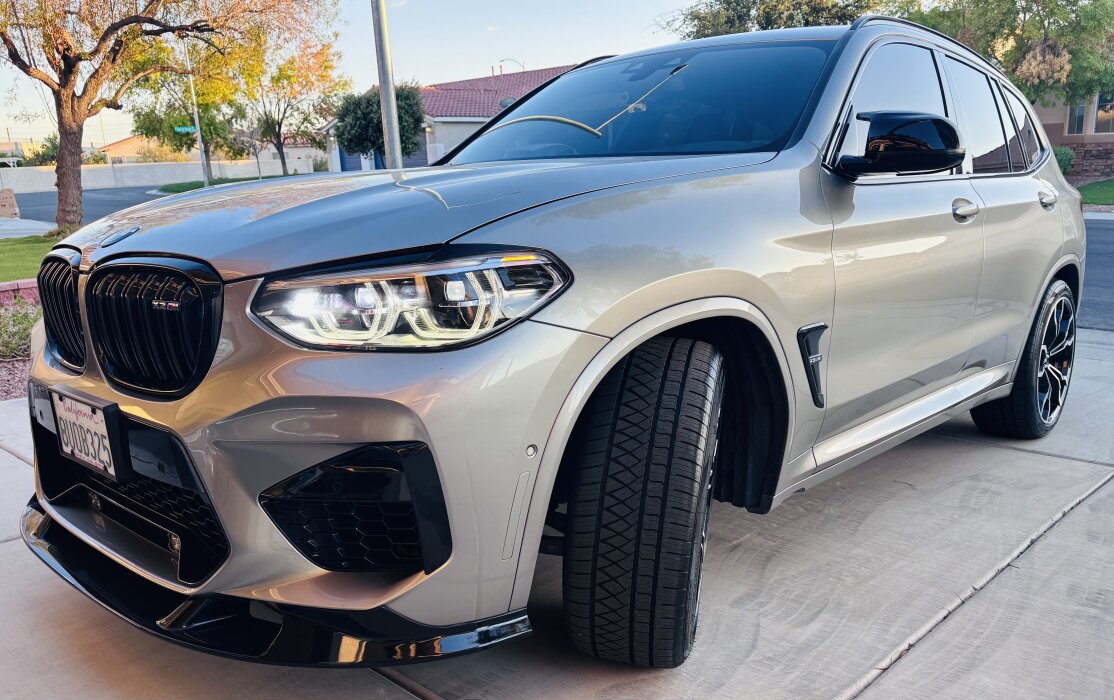 BMW X3M Competition on 255/40R21 AZ810